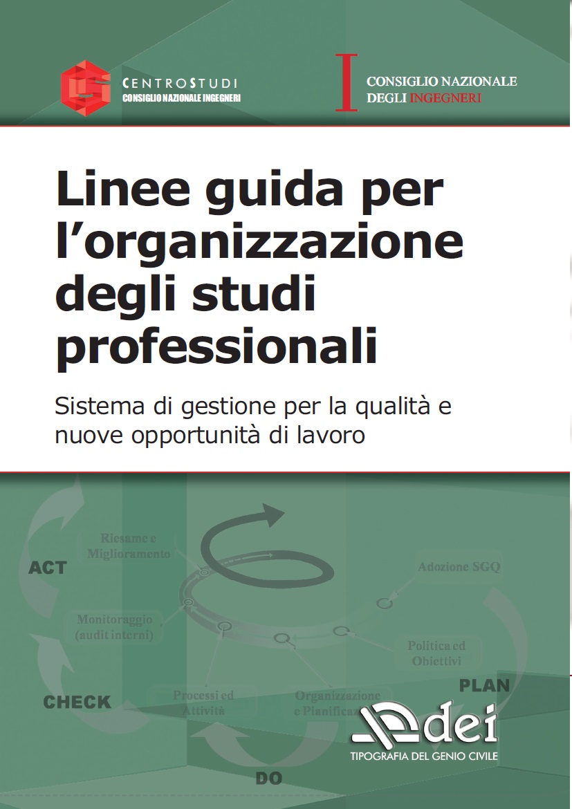 Copertina Linee guida per lorganizzazione degli studi professionali dfd33